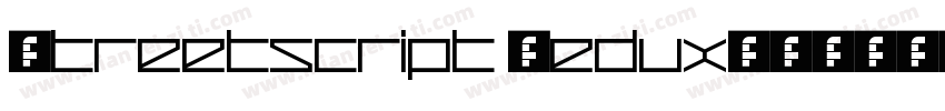 Streetscript Redux字体转换